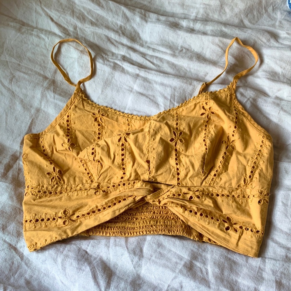 FP Floral Cropped Tank